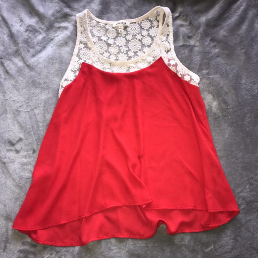 Coral flowy tank